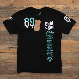 Club Life Jersey Tee Black