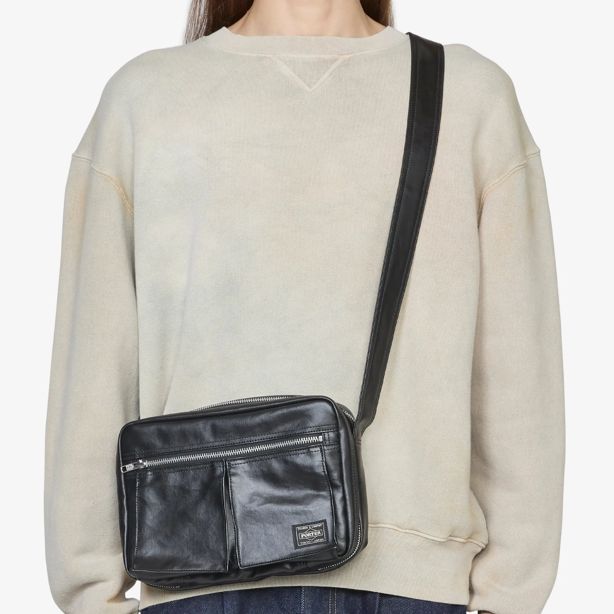 Free Style Shoulder Bag Black (S)