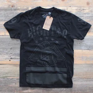 GFYSF Eagle Jersey Tee Black