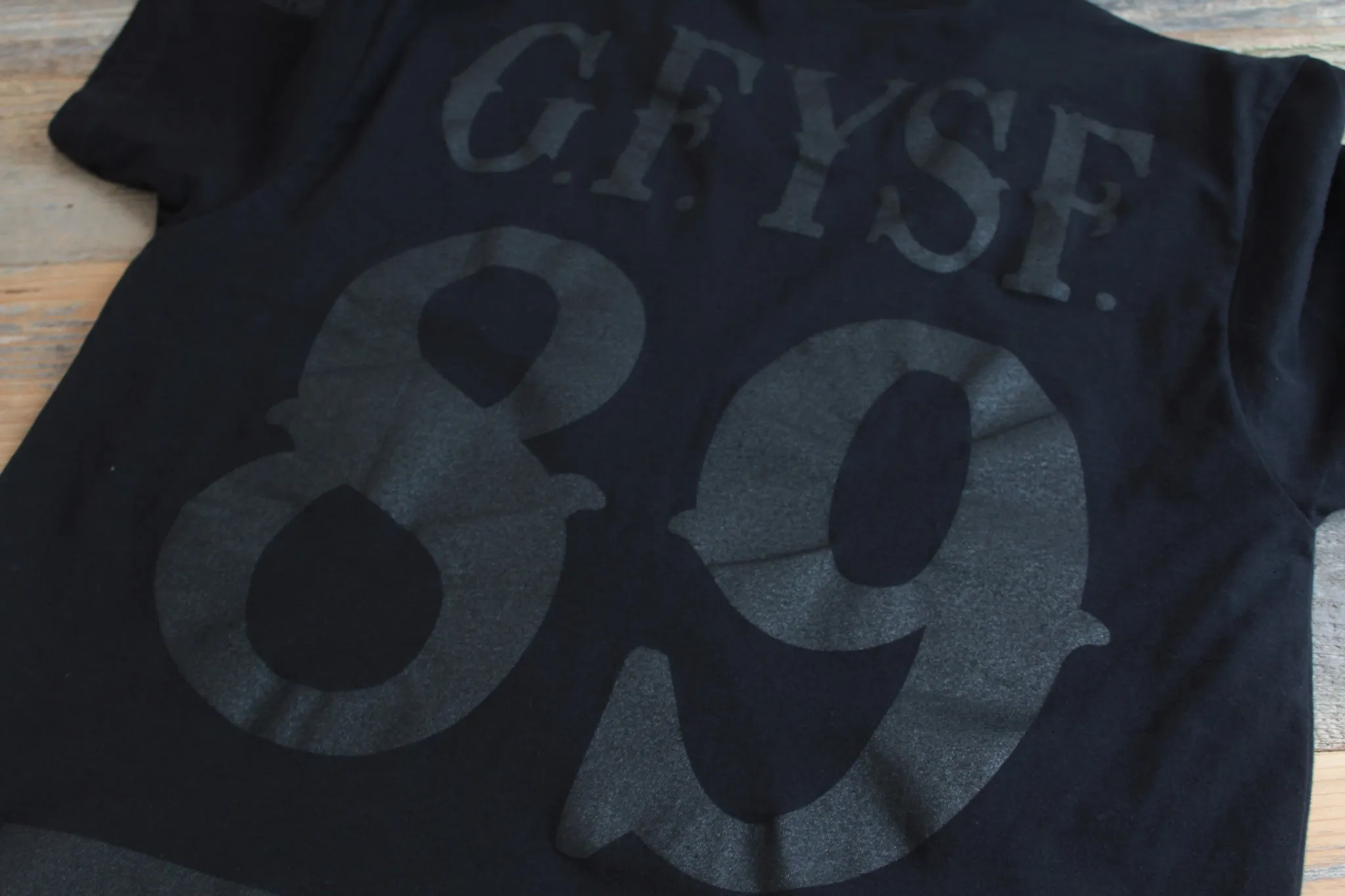 GFYSF Eagle Jersey Tee Black