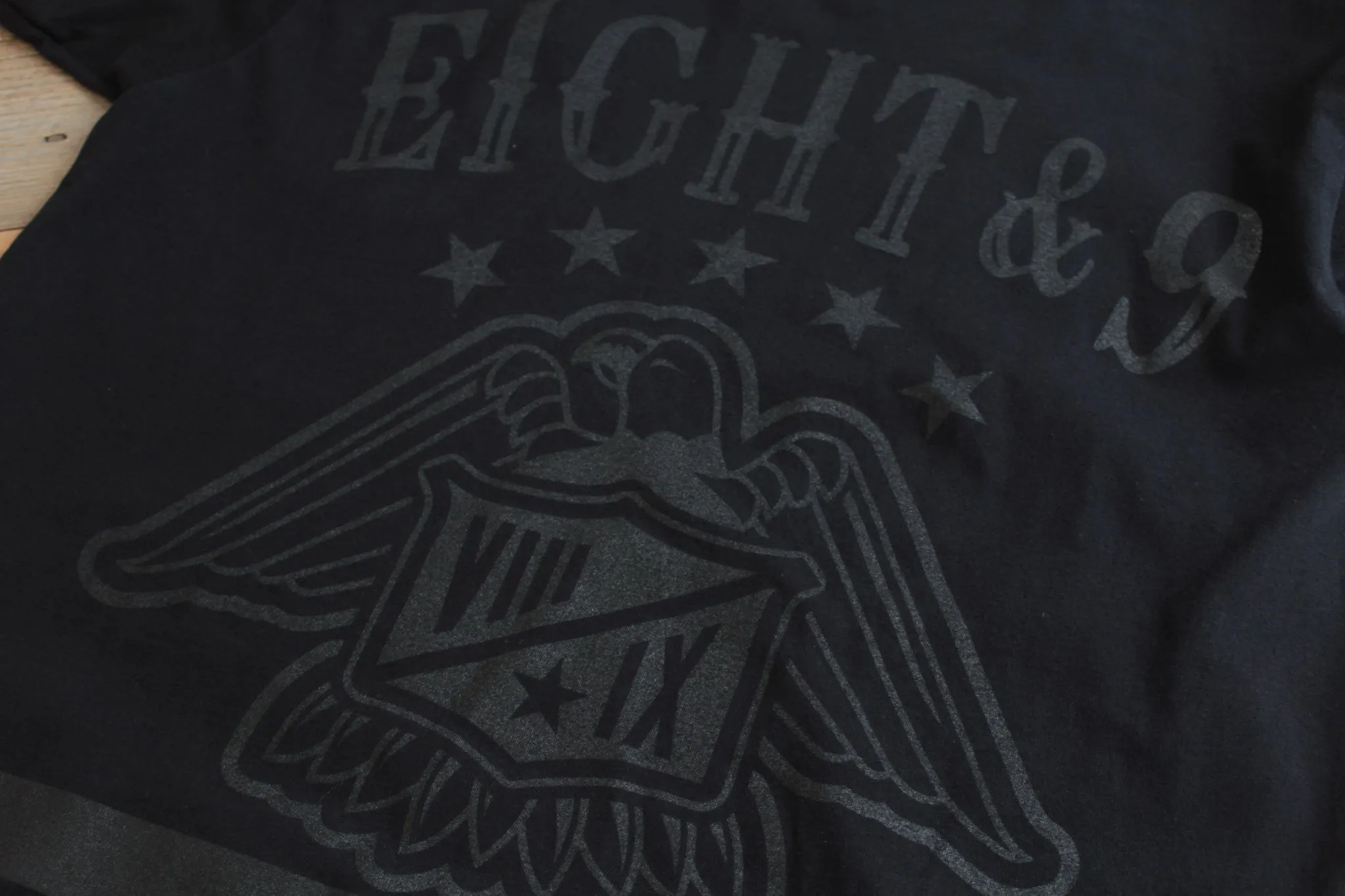 GFYSF Eagle Jersey Tee Black
