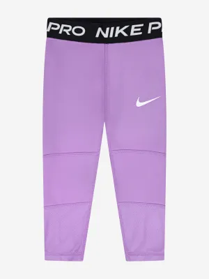 Girls Pro Leggings in Purple