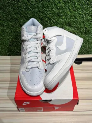 Nike Dunk High Summit White Football Grey (GS) Sz 7Y/8.5W