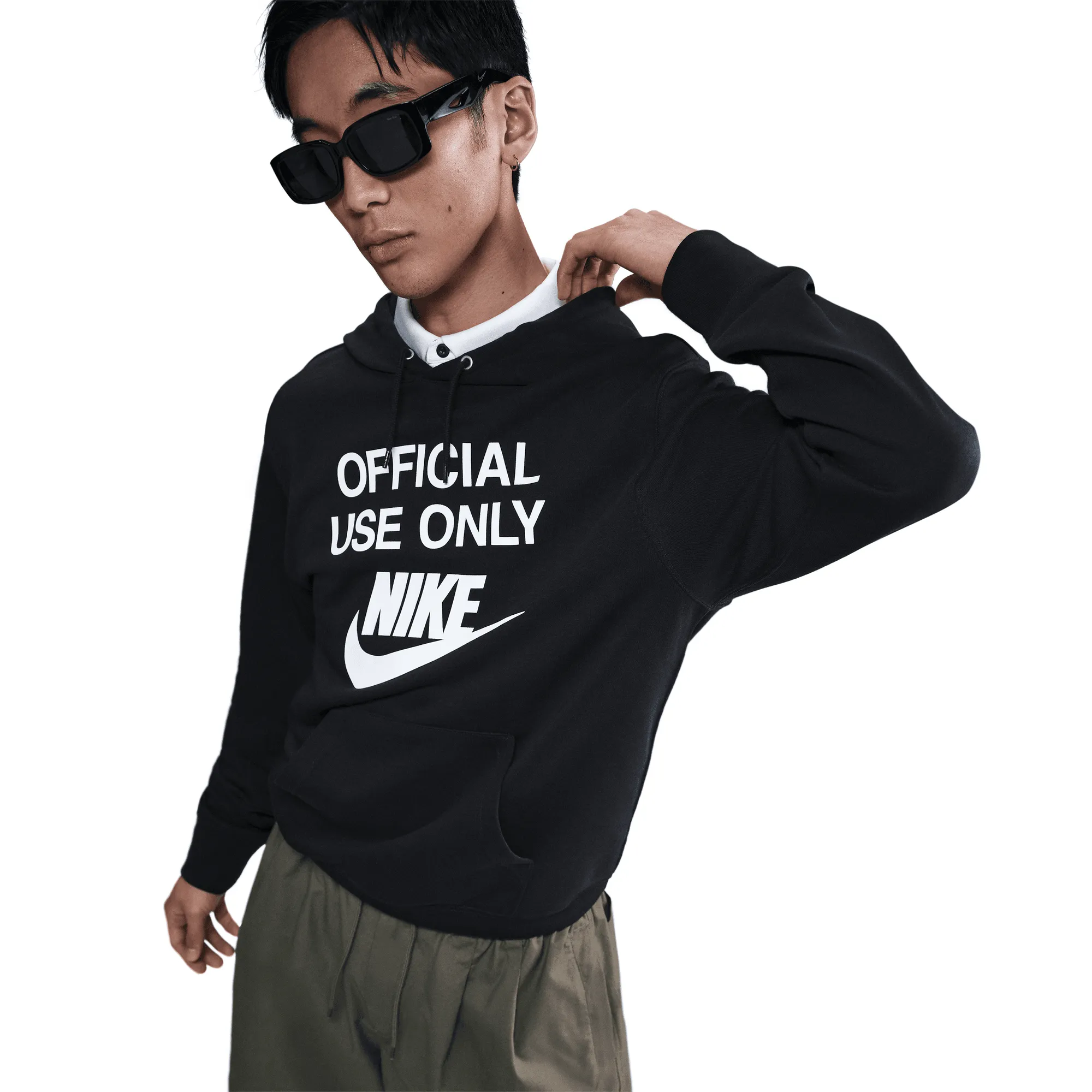 Nike Men's Club French Terry Pullover Hoodie