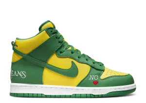 Nike SB Dunk High x Supreme 'By Any Means' (Brazil)