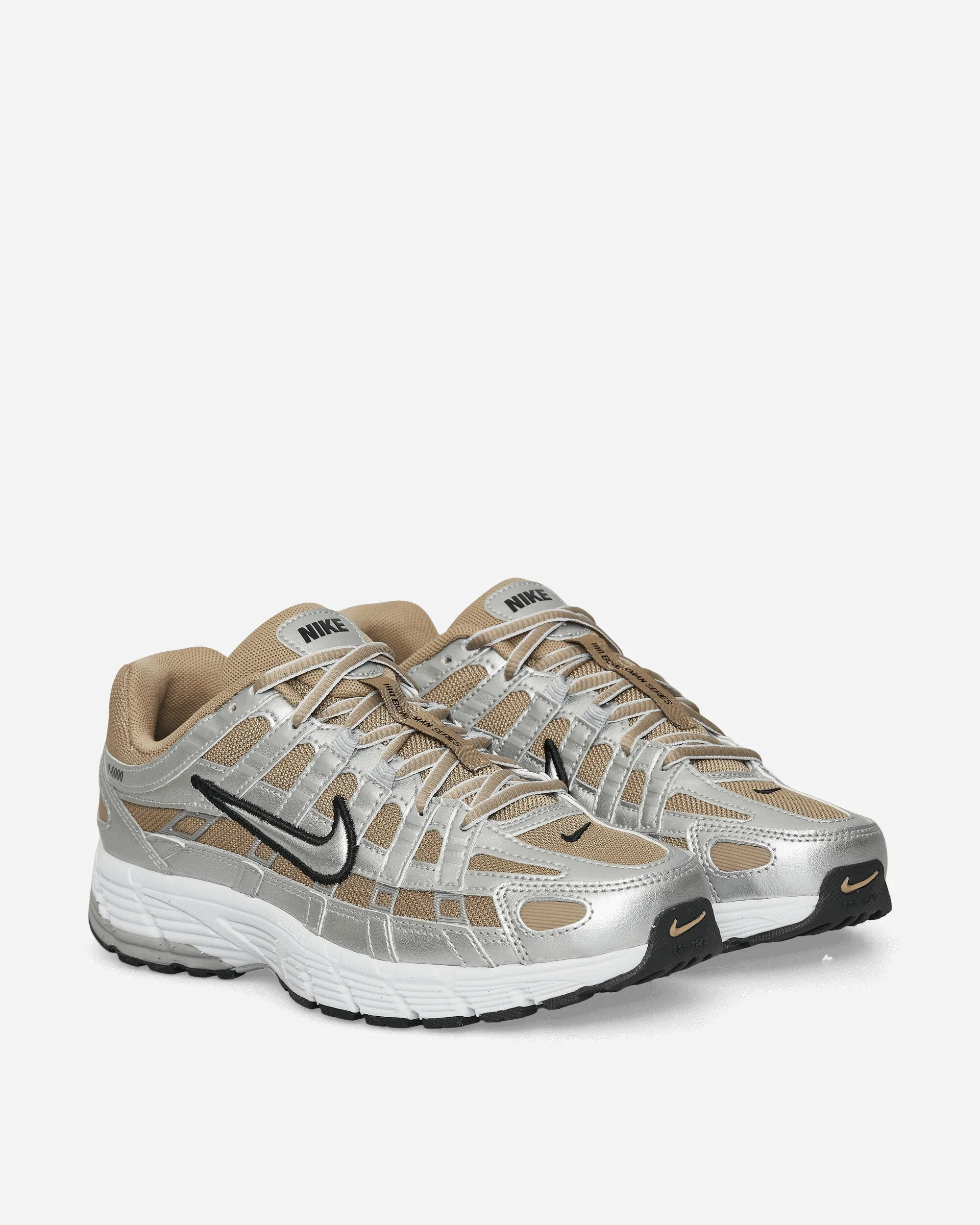 P-6000 Sneakers Khaki / Metallic Platinum