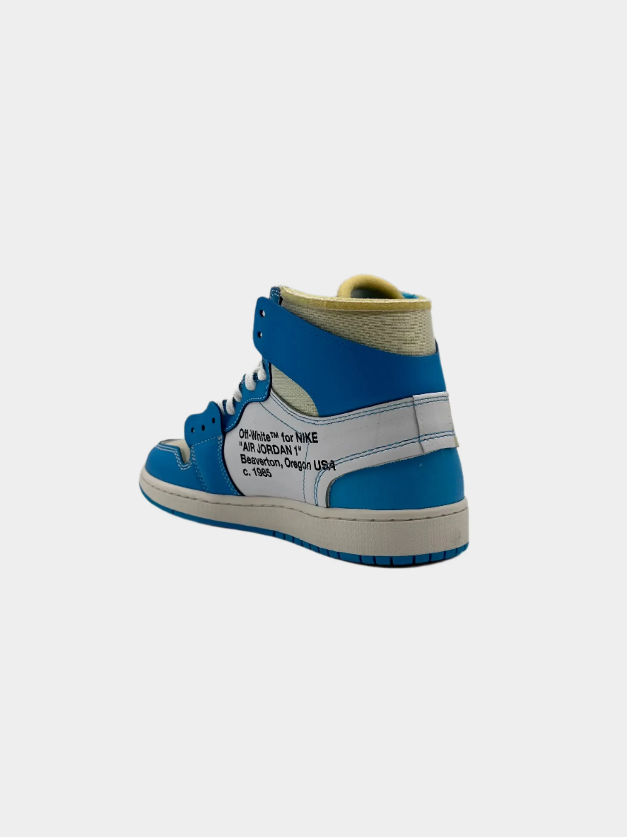 Sneakers Off-White X Nike Air Jordan 1 University Blue