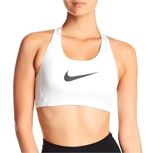 Womens Nike White DriFIT Sports Bra