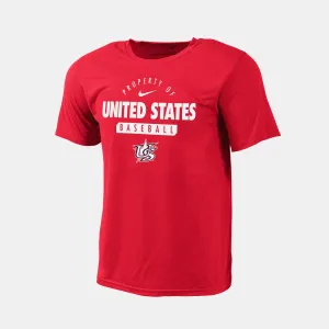 Youth Red Property of Legend Tee